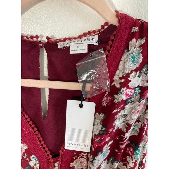 Loveriche Bohemian Small Dainty Floral Maxi Dress - Picture 7 of 9